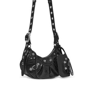 Balenciaga le Cagole w rhinestone embellishment